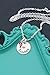 Personalized Little Girls Heart Necklace – DII ABC - Valentines Day Gift – Handstamped Handmade Jewelry – 5/8 Inch 15MM Silver Disc – Choose Birthstone Color–Customize Name–Fast 1 Day Shipping