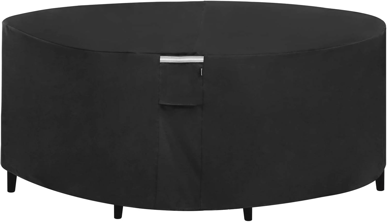 Amazon Com Songmics Outdoor Round Patio Table And Chairs Cover 600d Heavy Duty Outdoor Lawn Patio Furniture Covers Waterproof And Anti Fade 72 X 24 Inches Black Ugtc72bk Furniture Decor