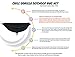 Chill Gorilla Defender Hammock Mosquito Net Stops All Bugs & Insects. Fast Easy Setup. Compact, Lightweight. Size 132