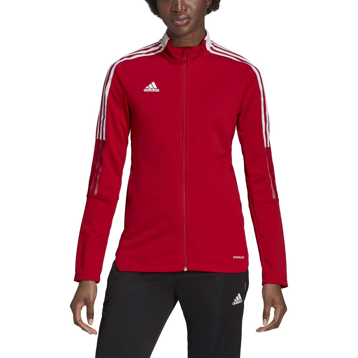Photo 1 of adidas Tiro 21 Track Jacket GM7305_Red/White SMall