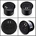 3inch Desktop Power Grommet Desk Outlet Grommet, Desk Hole Cover Data Center Grommet Easy to Install