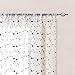 jinchan Sheer Curtains Floral Embroidered for Girls Room Blue Rose Buds Retro Voile Curtain Panels for Living Room Rod Pocket 2 Panels 95 inch