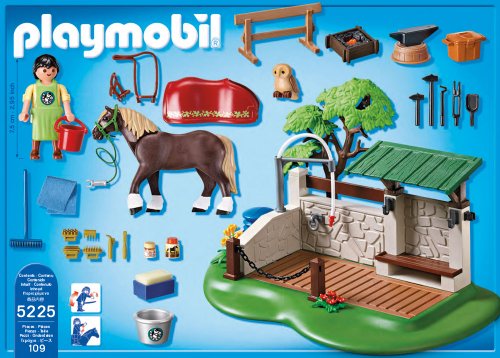PLAYMOBIL 5225 Pferdepflegestation – Bild 4