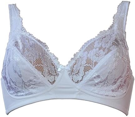 Infiore Support Wireless Bra, White, 34C