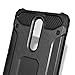Newseego Rugged Armor Nokia 8 Case with Dual Layer 2 in 1 with Extreme Heavy Duty Protection Case for Nokia 8-Black