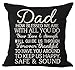 Andreannie Best Gifts for Father Dad Decorative Square 18 X 18 Inches ?-