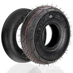 HIAORS 3.00-4 Tire & Inner Tube With Bent Valve