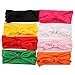 Baby Girl Cute Headband Head Wrap Hair Band,Style 1 (8 Pack),One Size