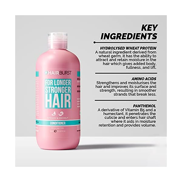 Hairburst-Hair-Growth-Conditioner-For-Woman-Reduces-Hair-Loss-Strengthens-Existing-Hair-Growth-Contains-No-SLS-and-Parabens-Coconut-and-Avocado-Aroma-New-Bigger-Bottles-350ml Hairburst Hair Growth Conditioner For Woman - Reduces Hair Loss - Strengthens Existing Hair Growth - Contains No SLS and…
