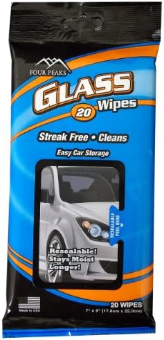 Four Peaks Glass Wipe, 27 Count, 7-Pack