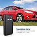 Spacekey Car Jump Starter with Customized QC3.0, 500A Peak 10800mAh Portable Mini Car Jump Starter, Multi-use for Battery Charger, Electronic and Mobile Devices with Type-C Output