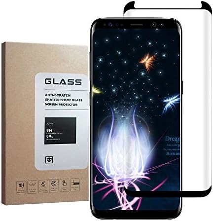 Galaxy S8 Plus Screen Protector,Galaxy S8 Plus Tempered Glass,[Case Friendly Verison] [Bubble Free] OBYOBY Glass Screen Protector for Samsung Galaxy S8 Plus