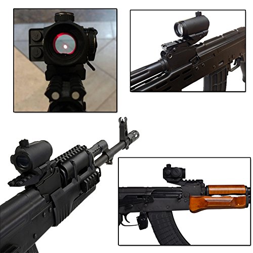 Bumlon Low Profile Picatinny Scope Mount Rail for AK Series Rifles AK Rear Sight Rail