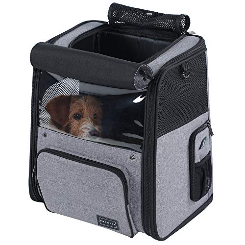 Petsfit Sturdy Top Loading Pet Backpack Carrier for Cat and Small Dog