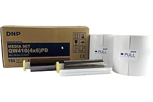 DNP-KOBIS DNP QW4104x6 Premium Digital Media - paper and Ribbon for QW410 from KOBIS - A DNP Authorized Reseller
