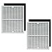 Replacement Idyllis Air Purifier Filters AC-2119, Replacement Idylis A Filters Compatible With Filtrete FAP-C01-A, Idylis Air Purifier AC-2119, IAP-10-100, IAP-10-150, IAPC-10-140,2 Pack