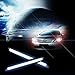 RioRand RR-2P-6W-6K-S LED Daytime Running Light (2-Piece Waterproof Aluminum High Power 6W 6000K Xenon Slim COB, White)