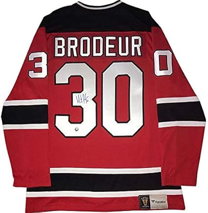 Martin brodeur autographed jersey Clearance