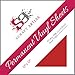 Scraft Artise 12x12 Permanent Vinyl, 10 Pack Red Outdoor Adhesive Backed Craft Sheets in Matte Finish Compatible with Silhouette and Cricut to Make Monograms Stickers Decals and Signs