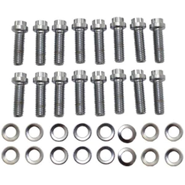 ICT Billet Intake Manifold Bolt Set 551664; for Chevy 396454 BBC