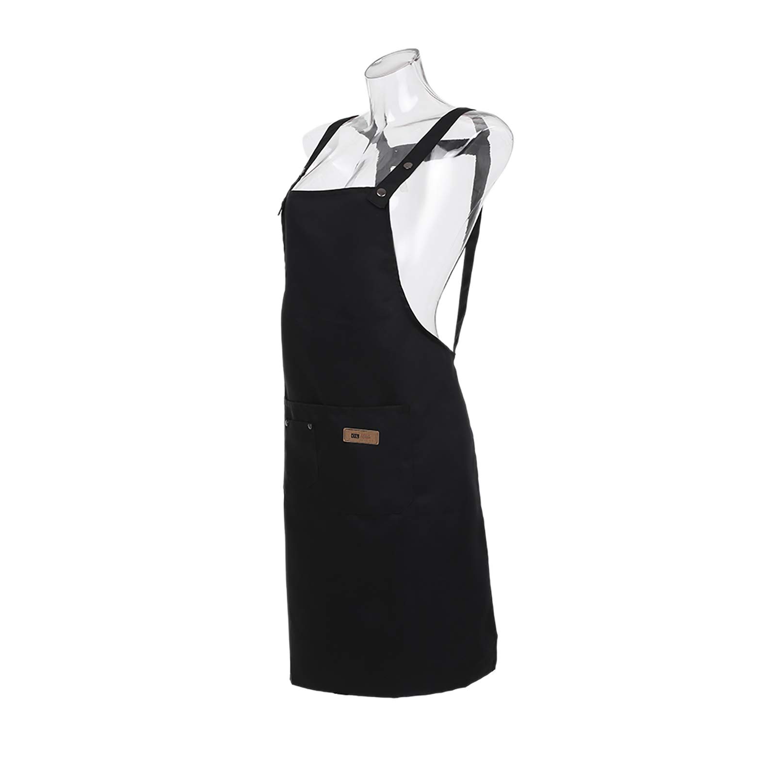 Layhou Tool Unisex Adjustable Hairdressing Apron with 2 Pockets, Men's and Women's Culinary Kitchen Apron for Home Kitchens, Restaurants and Cafes