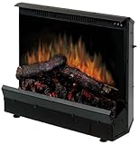 Dimplex ETP-23-CST Electric Fireplace Deluxe 23-Inch Insert with Cast Hooded Trim, Antique Brown