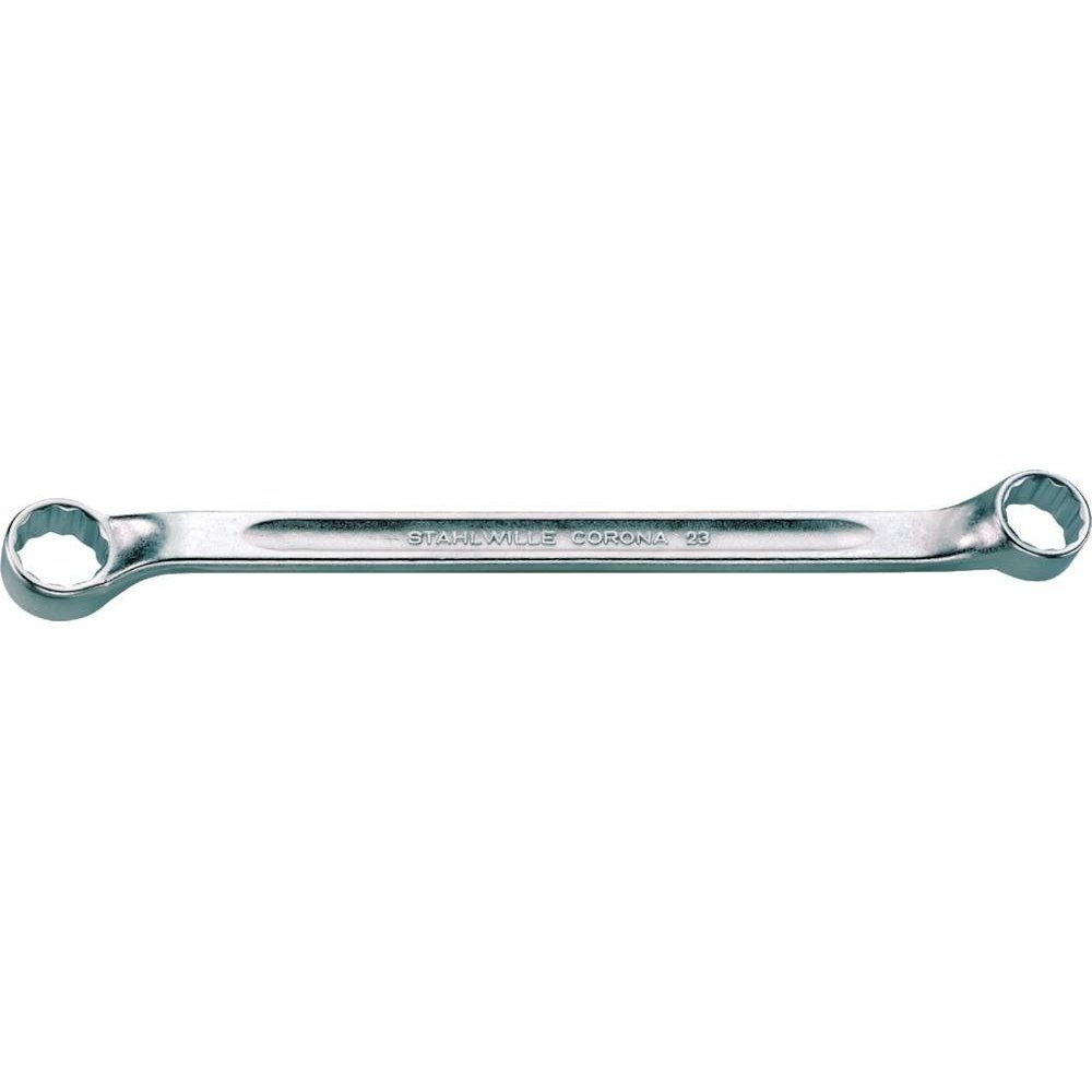 Stahlwille 23 17 X 19 "23" Double Ended Ring Spanner, Silver, 17 x 19 mm
