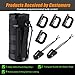 Upgraded Tactical Drawstring Molle Water Bottle Holder Tactical Pouches