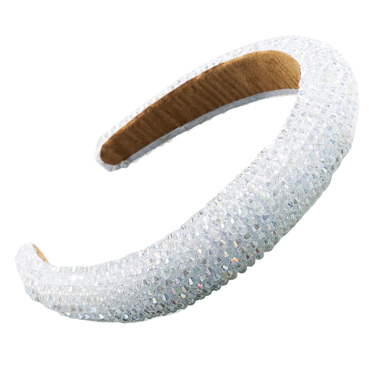 scicent Headband Women Girls Fashion with Rhinestones Crystal Bling Sparkly Hair Band Thin Hair Accessories for Holiday Birthday Gift 26818 — image 1