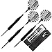 L.E.D STEP 23 Gram Steel Tip Darts,Professional Metal Dart Tips Set,Darts Set, Aluminum Shafts,6 PVC Flights