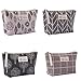 Cotton Linen Large Capacity Makeup Bag Multifunction Print Travel Cosmetic Bag Change Bag 1PC