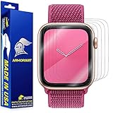 ArmorSuit MilitaryShield [6 Pack] Screen Protector Compatible with Apple Watch Series 4 / Series 5 (44mm) Easy Installation Max Protection Film - HD Clear