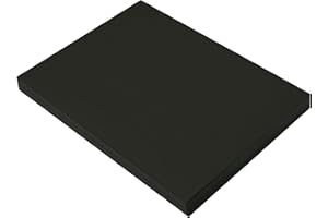 Prang (Formerly SunWorks) Construction Paper, Black, 9" x 12", 100 Sheets
