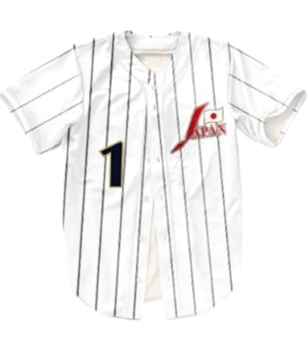 Shohei Ohtani #16 Japan Baseball Uniforms Jersey Stitch おおたに