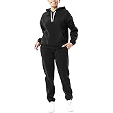 Facitisu 2 Piece Sets for Women Oversized Loungewear Womens sweat suit Hoodies and Sweatpants