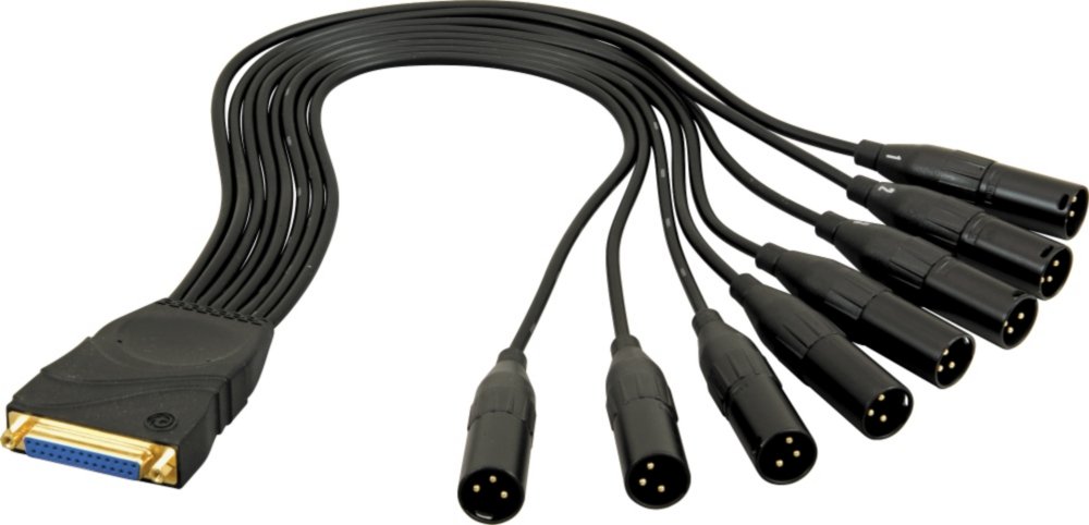 D'Addario Modular Snake System XLR Male Breakout