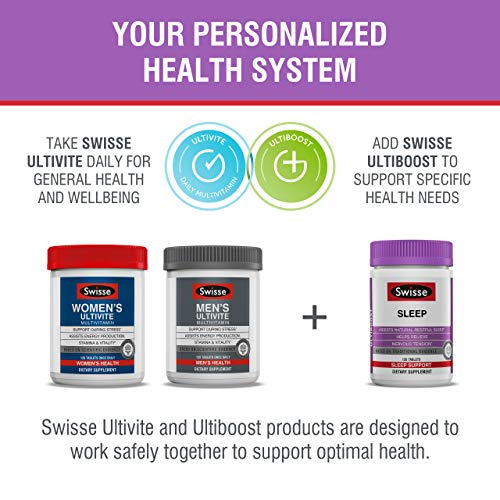 Swisse Sleep Valerian Root Capsules Valerian Root Extract + Magnesium