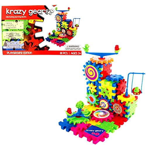 1 Krazy+Gears+Gear+Building+Toy