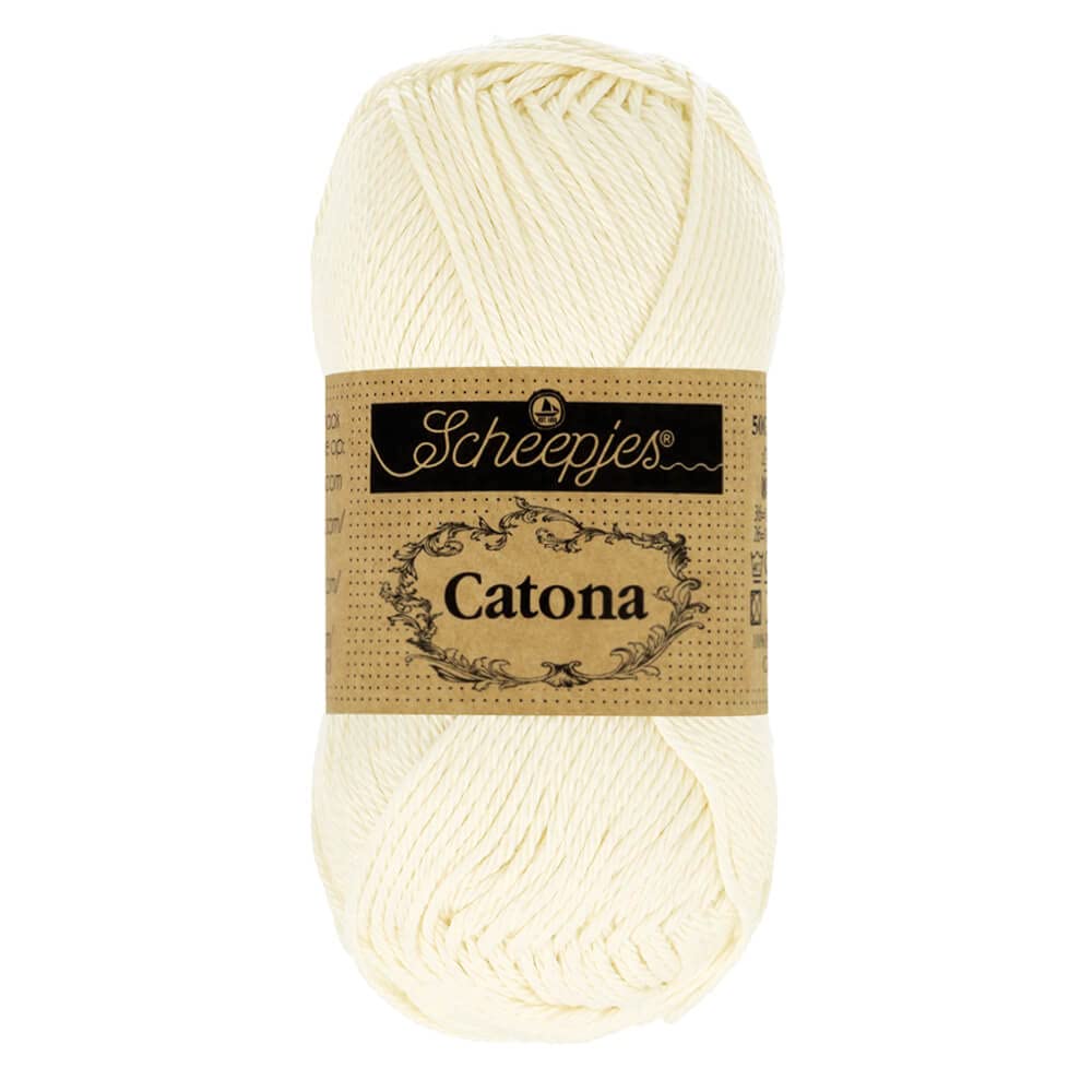 Scheepjes - Scheepjes Catona 130 Old Lace Yarn - 1x10g — image 1