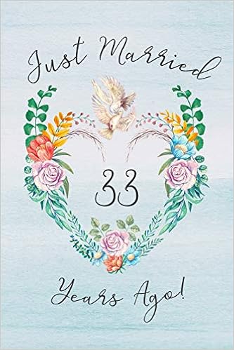 33rd Anniversary Journal: Lined Journal 