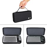 Meijunter Travel Carry Hard Case Cover Bag Pouch Protective Box for B&W Bowers&Wilkins T7 Portable Bluetooth Speaker/Creative Sound Blaster Roar1 Roar2 Bluetooth Speaker Extra Room for Dock & Cable