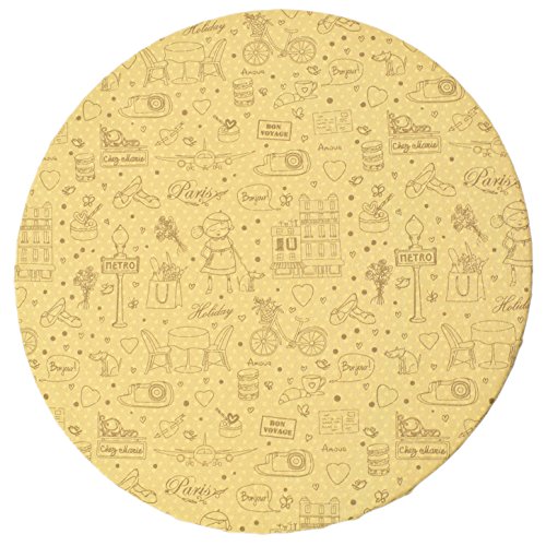 Zoie + Chloe 100% Cotton Fabric Bowl Covers - 3 Pack