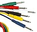 Peavey 3 Ft. Color-Coded Patch Cable (6 Pack)