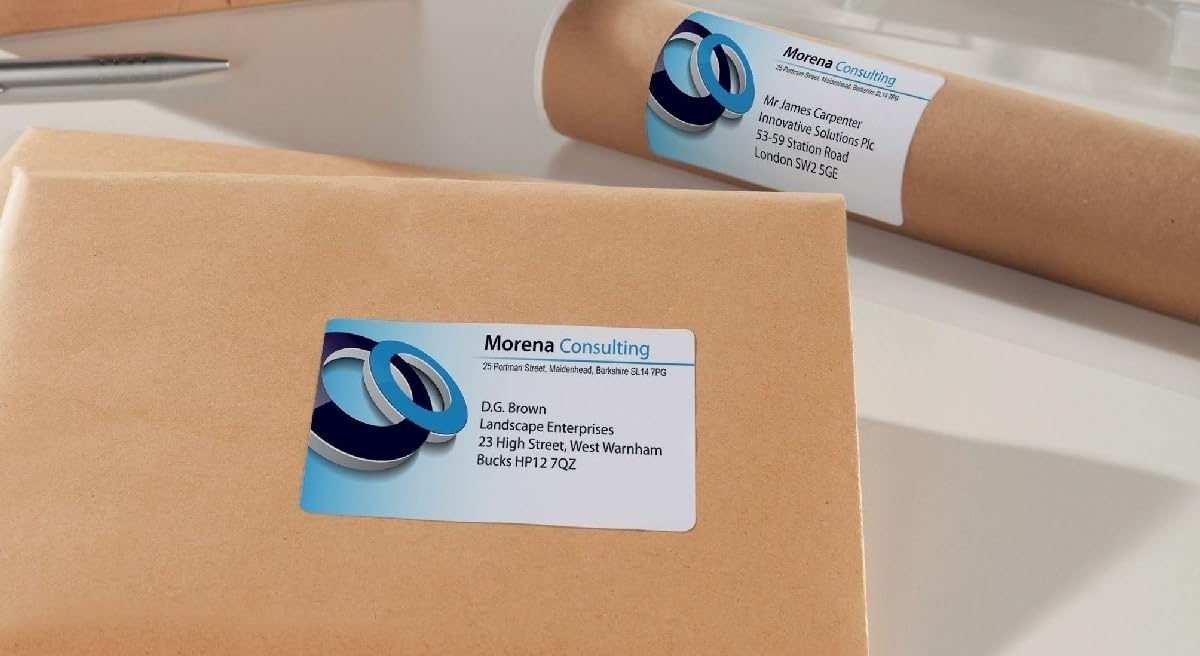 Avery Zweckform J8169-25 Shipping Labels 99.1 x 139 mm 25 Sheets / 100 Labels White