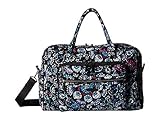 Vera Bradley womens Iconic Weekender Travel Bag, Signature Cotton, Bramble, One Size