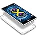 Honor 6X Case, Huawei Mate 9 Lite Case, CoverON [ClearGuard Series] Hard Clear Back Cover with Flexible TPU Bumpers Slim Fit Phone Cover Case for Huawei Honor 6X / Mate 9 Lite - Clear