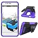 Asus ZenFone 3 Max ZC520TL Case, Starhemei Slim Hard PC Armor Hybrid Bumper TPU Soft Drop Protection Defender Case Cover for Asus ZenFone 3 Max 5.2 Inch (Armor-Purple)