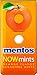 Mentos Now Mints - Orange - Sugar Free - Net Wt. 1.09 OZ (31 g) Each - Pack of 6