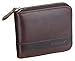 Admetus Men's Genuine Leather Bifold Wallet Zip-Around Card Holder Money Clip-Gift Wrapped