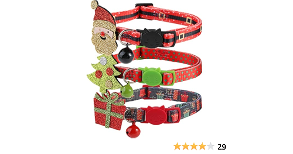 christmas cat collars amazon